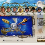 Screenshot: trompis-zeitreise.de