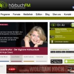 Screenshot: hoerbuchfm.de