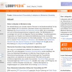 Screenshot: lobbypedia.de