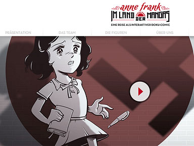 Anne Frank im Land der Mangas – App Screenshot