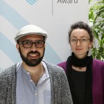 Imad Mustafa und Tunay Önder von dasmigrantenstadl Foto: Grimme-Institut/Arkadiusz Goniwiecha