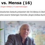 Screenshot: "Dollase vs. Mensa"