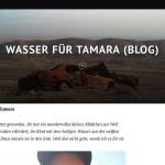 Screenshot "Wasser für Tamara"