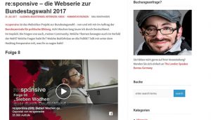 Screenshot: Website von Raul Krauthausen