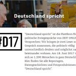 Screenshot: Website "Deutschland spricht"