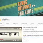 Screenshot: Youtube-Kanal "Ultralativ"