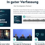 Screenshot Podcast "In guter Verfassung" von detektor.fm.