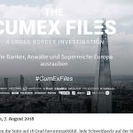 Screenshot der "Cum-Ex-Files" von Correctiv.