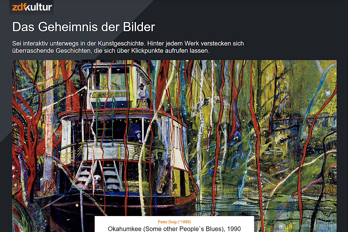 Screenshot "Das Geheimnis der Bilder" von ZDF Kultur.