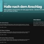 Screenshot "Halle nach dem Anschlag"