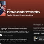 Screenshot von "Piratensender Powerplay" bei Spotify.