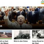 Screenshots der Themen-Dossiers de Stasi-Unterlagen-Archivs.