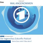 Screenshot der Webseite zum Podcast "Mal angenommen" der tagesschau. (Montage)