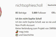 Screenshot "Ich bin nicht Sophie Scholl"