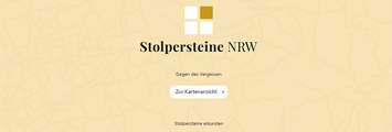 Screenshot "Stolpersteine NRW"