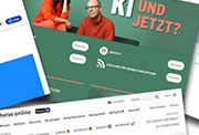 Screenshots der im Text besprochenen Podcasts