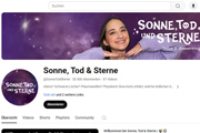 Screenshot des YouTube-Kanals "Sonne, Tod & Sterben"