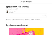 Screenshot des Newsletters „AI, Media und die Zukunft“ vom