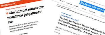 Screenshots der verlinkten Artikel